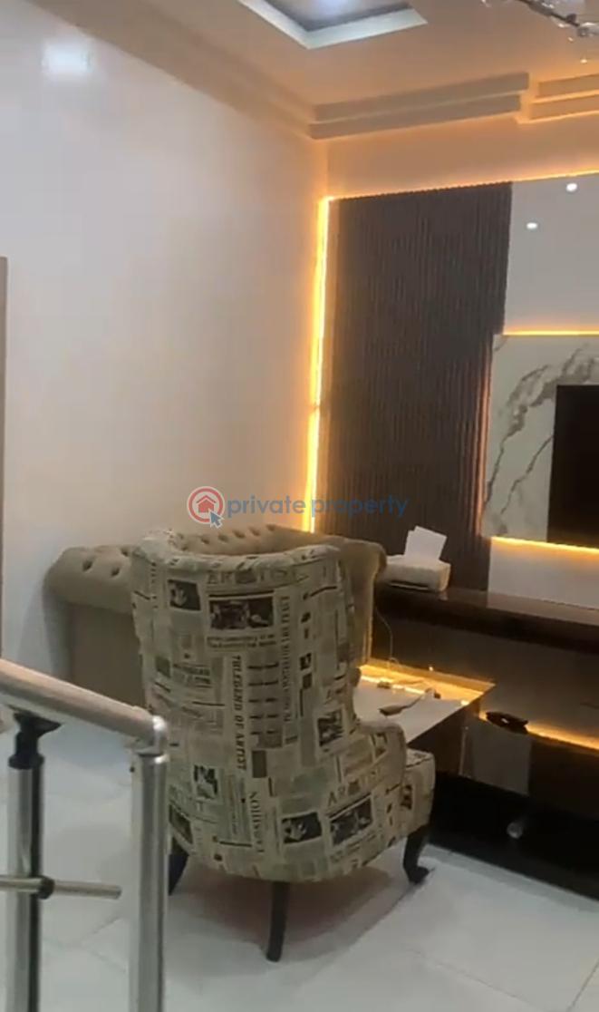 Furnished downstairs bedroom inside a furnished shared apartment - 4 1 bedroom Self Contain For Rent Ikota Villa Estate Ikota Lekki Lagos - 4