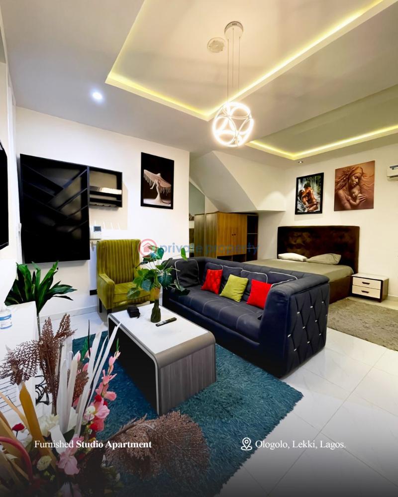 1 bedroom Studio Apartment For Rent Spg Road Ologolo Lekki Lagos - 4