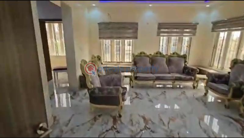 Furnished/unfurnished 3bedroom flat with 2 sitting rooms, spacious kitchen and bedroom. rent 6m per annum. location: aja - 1 3 bedroom Detached Duplex For Rent Ajao Estate Isolo Lagos - 1
