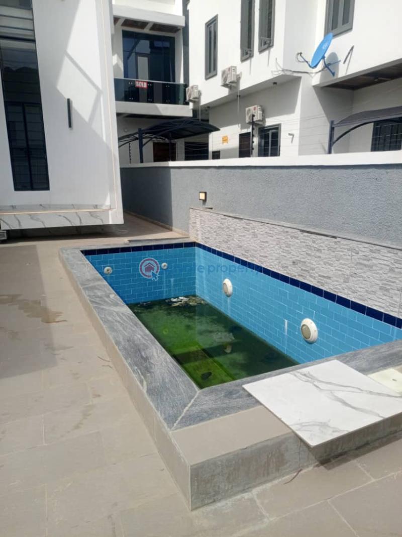 Galant 5bedroom fully detached duplex with a room bq, swimming pool  & elevator - 2 5 bedroom Detached Duplex For Sale Jakande Lekki Lagos - 2