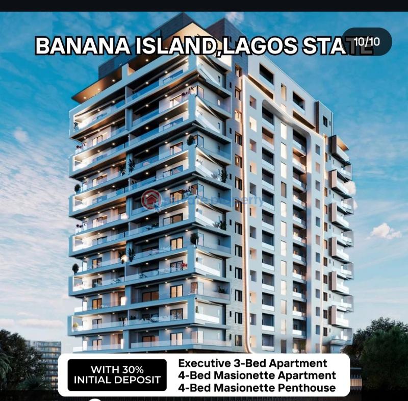 3 bedroom Shared Apartment For Sale . Banana Island Ikoyi Lagos - 0