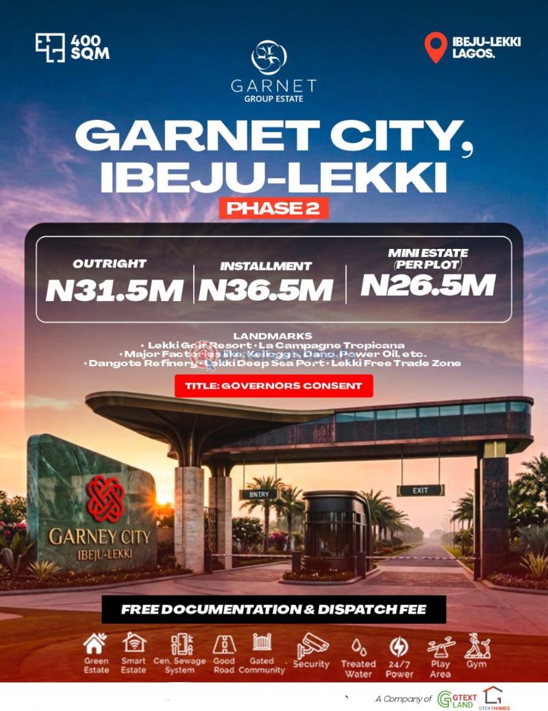 Residential Land For Sale Eleko Ibeju-Lekki Lagos