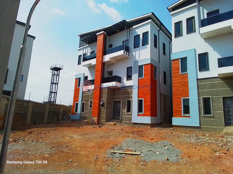 Gated compound semi detached 4 bedroom duplex with bq - 1 4 bedroom Semi detached Duplex For Sale Jahi Gilmore Jahi Abuja Phase 2  - 1