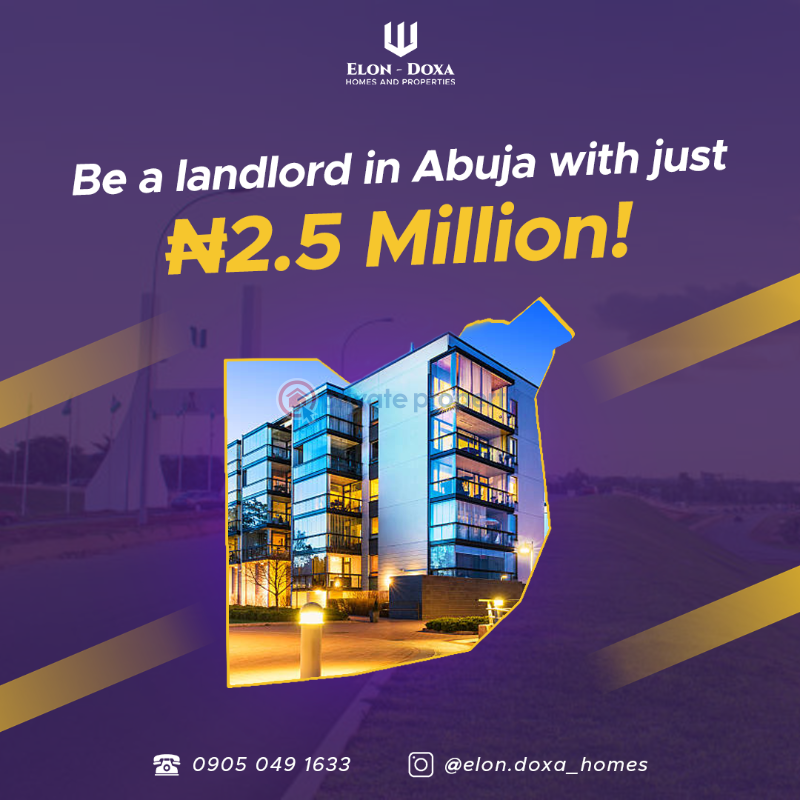 For sale 4 bedroom Land Behind Aco Estate Lugbe Abuja Phase 4 (PID