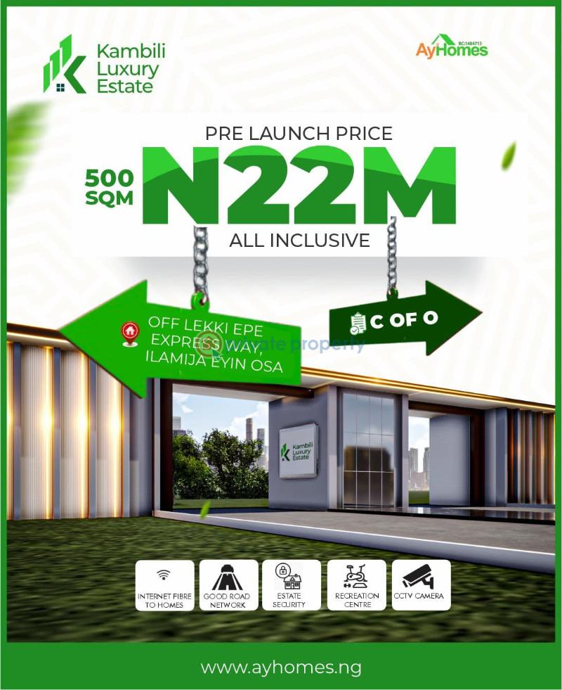 Residential Land For Sale Eleran Igbe Ibeju-Lekki Lagos - 0