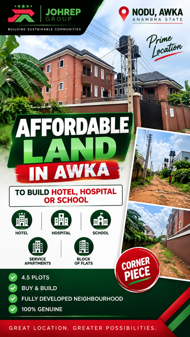 Mixed use Land For Sale Nodu Okpuno Awka Awka South Anambra - 0