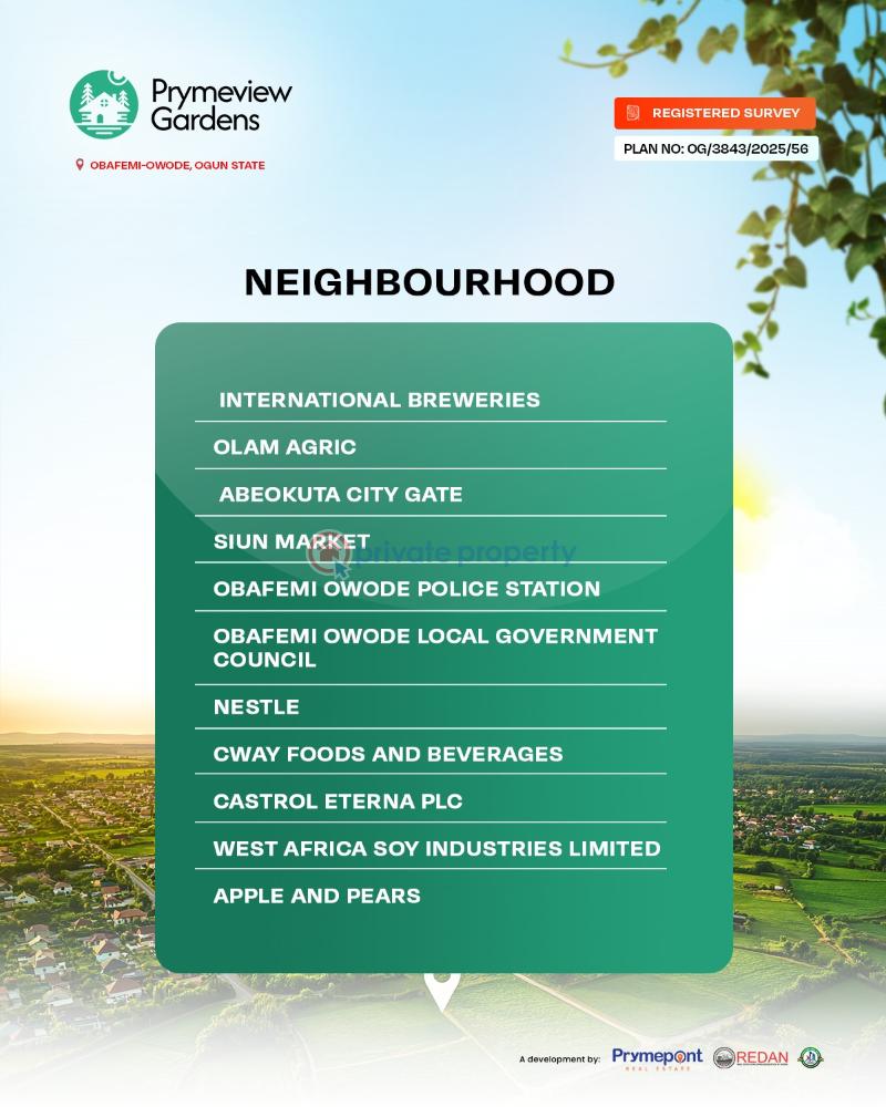 Obafemi-owode, ogun state*🚀🎊💃 - 5 Residential Land For Sale Obafemi Owode Ogun - 5