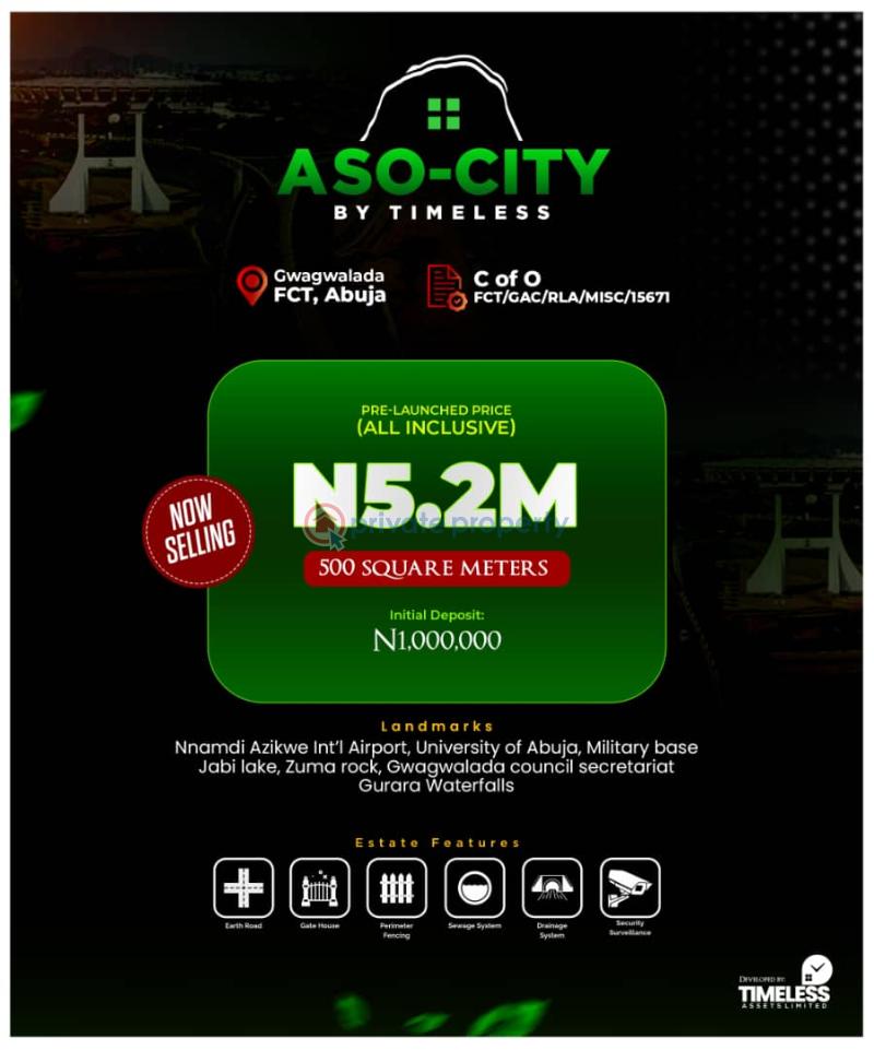 Residential Land For Sale Gwagwalada Abuja Phase 4 