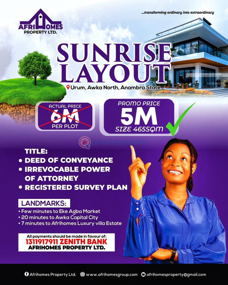 Residential Land For Sale Awka South Anambra
