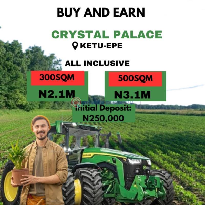 Mixed use Land For Sale Crystal Palace Ketu Guarantees High Returns On Investment Within A Short Period Of Time Epe Lagos