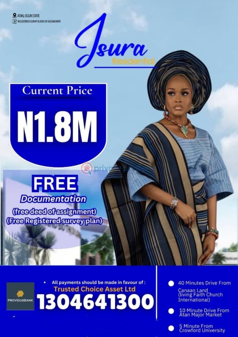 Mixed use Land For Sale Isura Residential Estate Atan Ota Ota Ogun