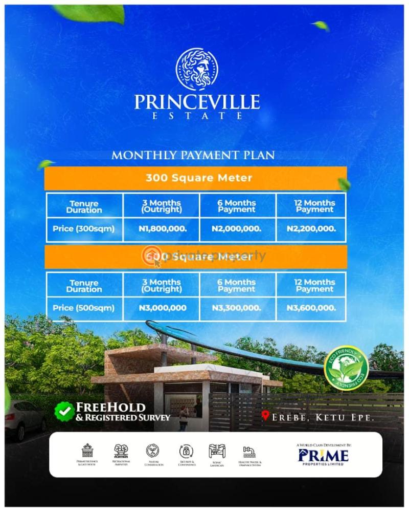 Get your most affordable land at princeville - 1 Land For Sale Epe Lagos - 1