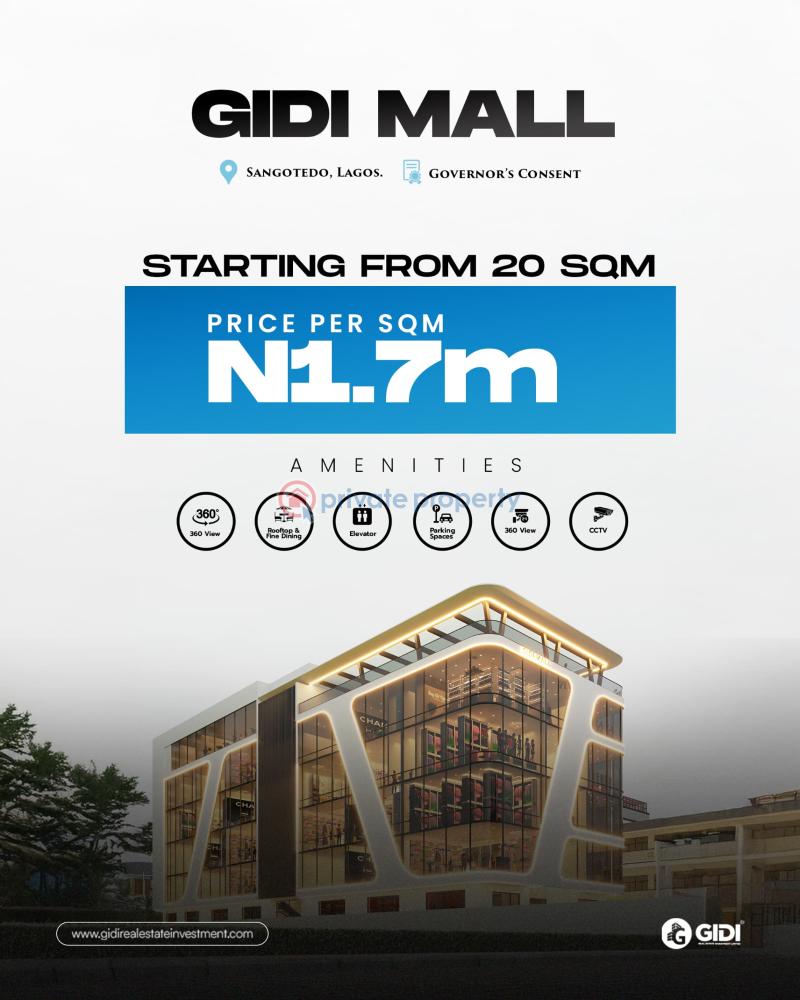 Mall/Complex/Plaza For Sale Km 31, Lekki Epe Expressway Sangotedo Ajah Lagos - 1