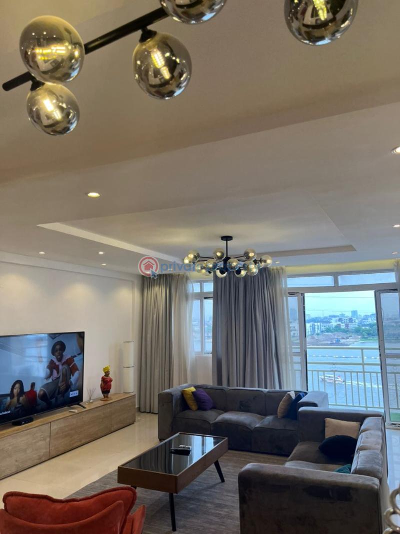 Godson westminster: ji spacious furnished 3 bedroom waterfront serviced apartment - 1 3 bedroom Self Contain Short let Off Admiralty Way Lekki Phase 1 Lagos - 1