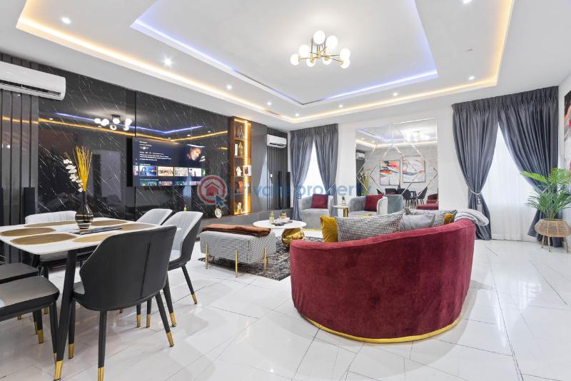 Godson westminster: spacious luxury 4 bedroom semidetached service duplex short let apartment - 6 4 bedroom Self Contain Short let Oniru Palace Road Lagos Island  - 6