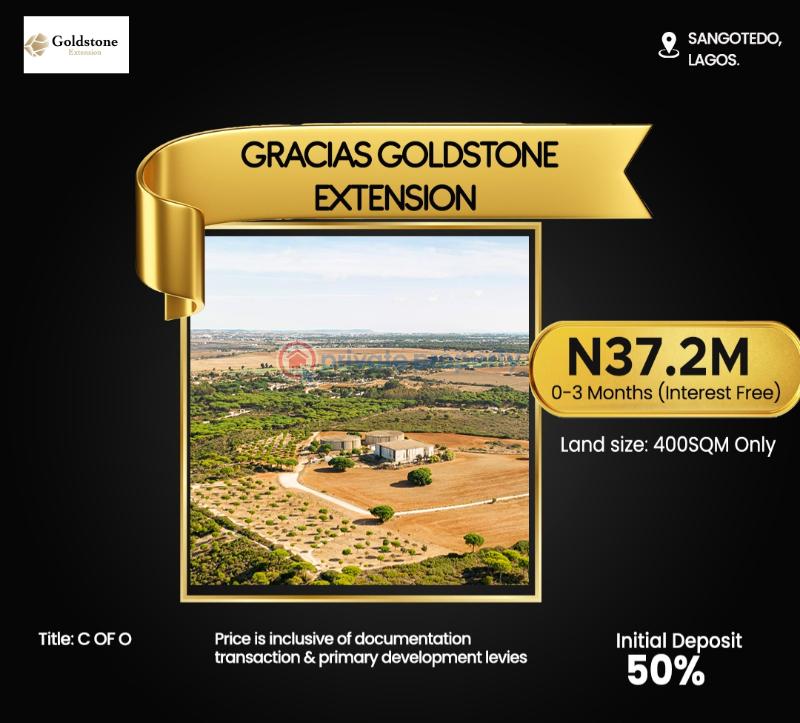 Mixed use Land For Sale Gold Stone Extension Sangotedo Ajah Sangotedo Ajah Lagos