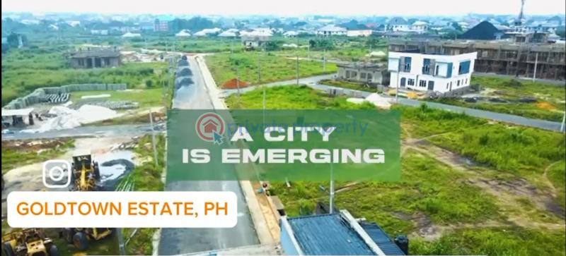 Mixed use Land For Sale Gold Town Estate Is Located At Eligbolo Via Gu Ake Road, Eliozu Opposite Adrose Gas. Obio-Akpor Port Harcourt Rivers - 2