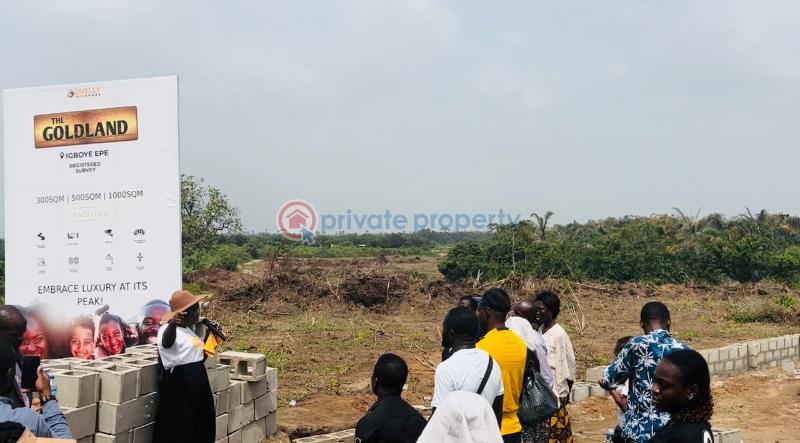 Residential Land For Sale Yaba Tech, Michael Otedola University, Augustine University. Epe Lagos - 1