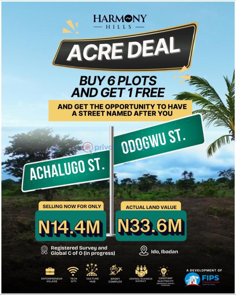 Residential Land For Sale Ido Ibadan Oyo - 1