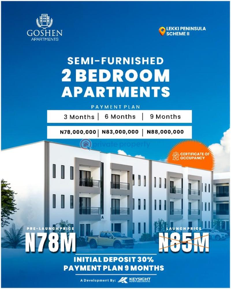 2 bedroom Flat & Apartment For Sale Lekki Peninsula Lekki Scheme 2 Ajah Lagos - 0