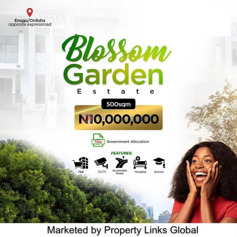 Residential Land For Sale Blossom Estate Located At Trans Ekulu, Opposite Enugu/onisha Expeess Way Enugu Area 