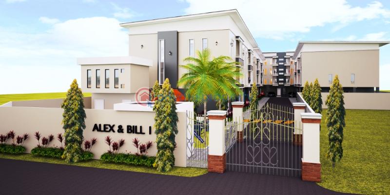 2 bedroom Block Of Flats For Sale Atlantic View Estate, New Road Along Lekki Expressway Lagos - 1
