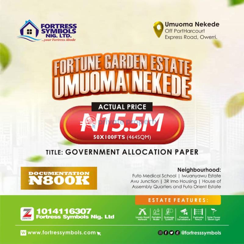 Mixed use Land For Sale Umuoma Nekede, Off Port Harcourt Road, Owerri, Imo State Owerri Imo - 4