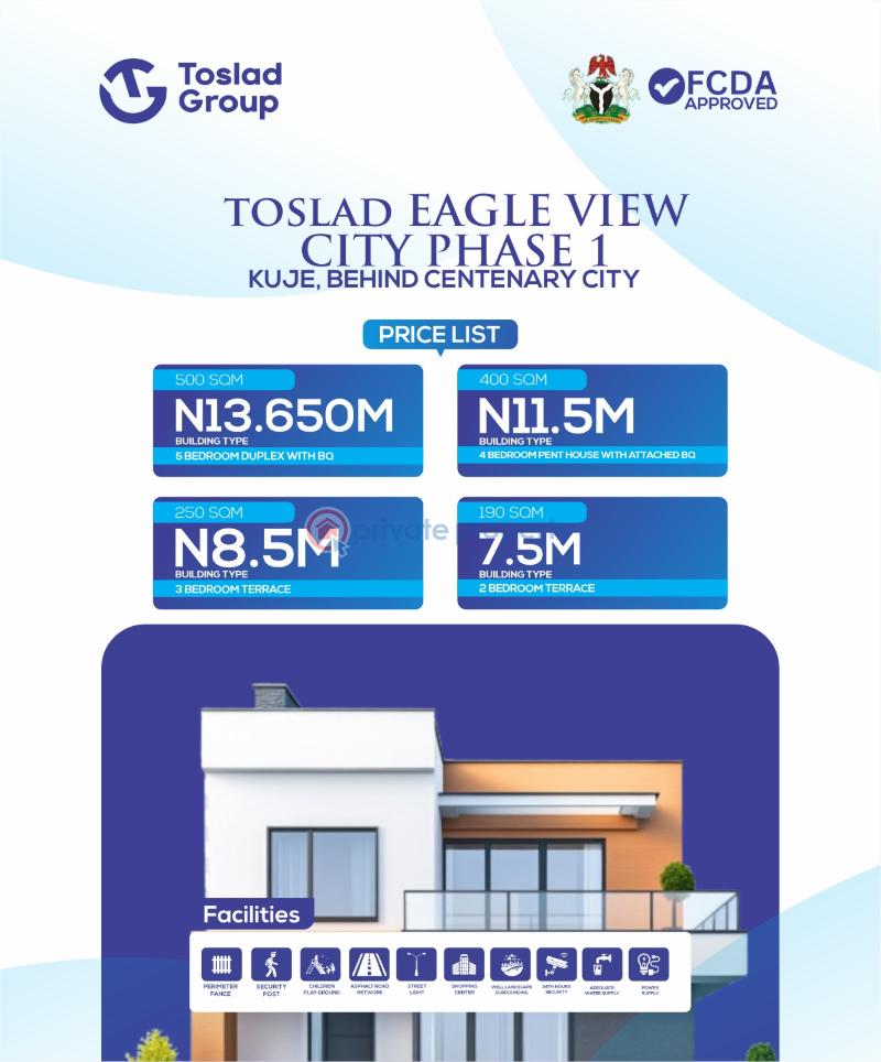 Mixed use Land For Sale Airport View Estate Behind Centenary City Kuje Abuja Phase 4  - 7