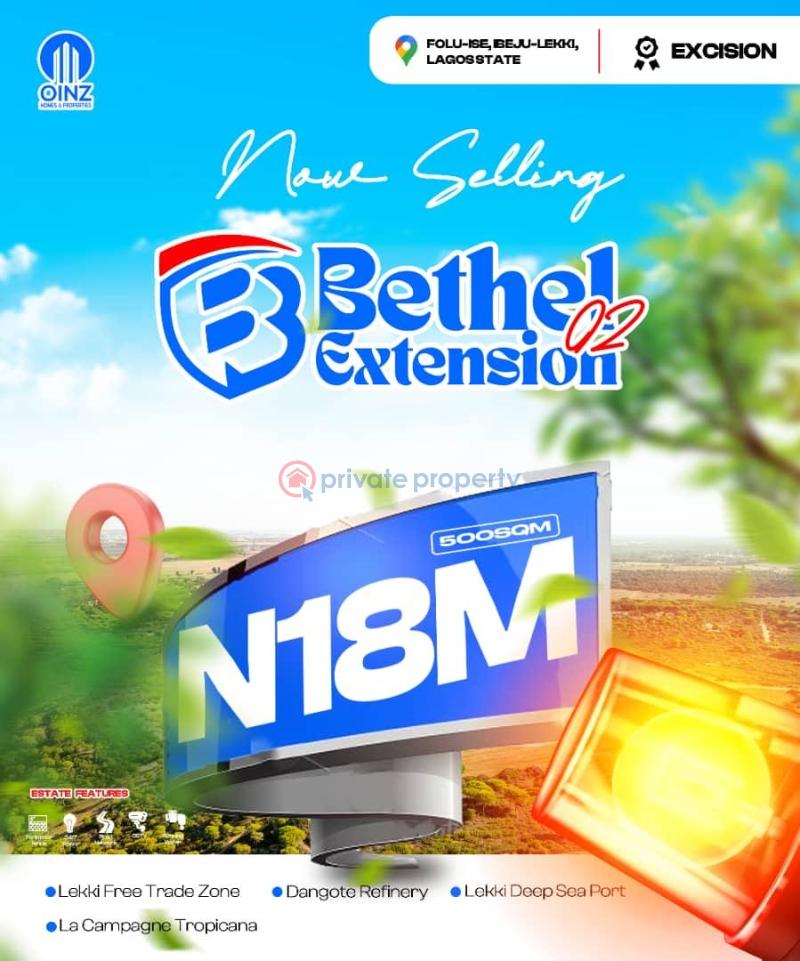 Mixed use Land For Sale Bethel Garden Extension 02, Folu Ise Akodo Ise Ibeju-Lekki Lagos - 3