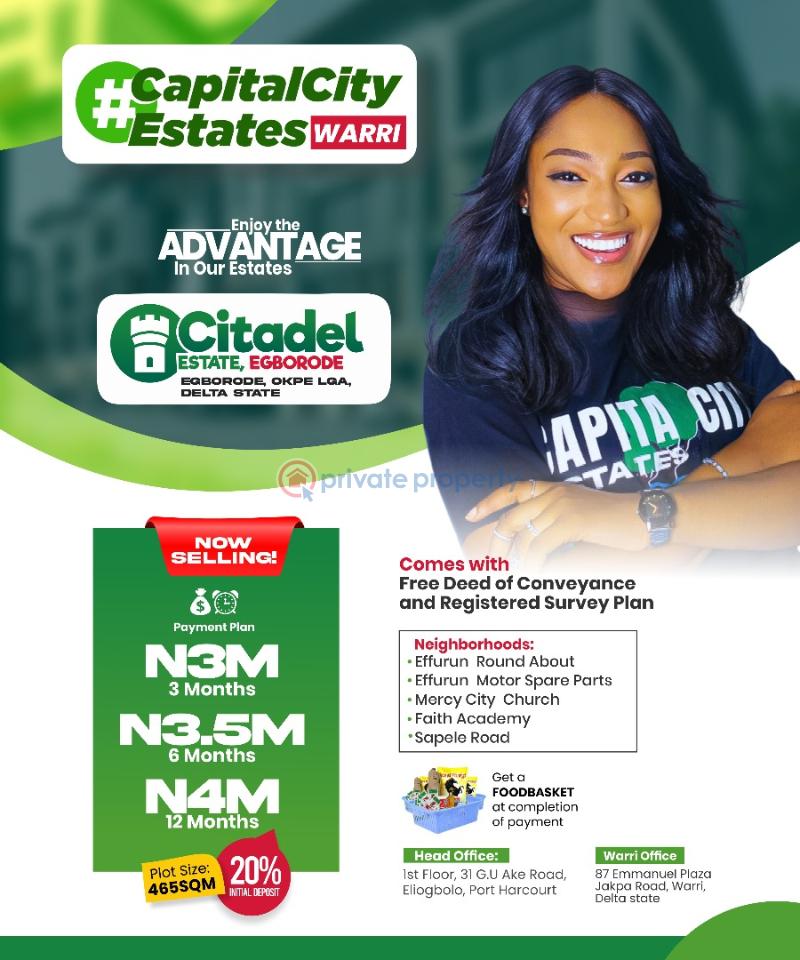 Mixed use Land For Sale Citadel Estate Along Sapele Road Egborode, Okpe Local Government Warri, Delta State Warri Delta - 1