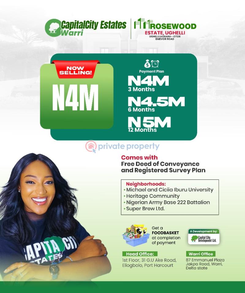 Mixed use Land For Sale Rosewood Estate Ughelli Agbara Otor Emevor Road, Warri Delta - 6