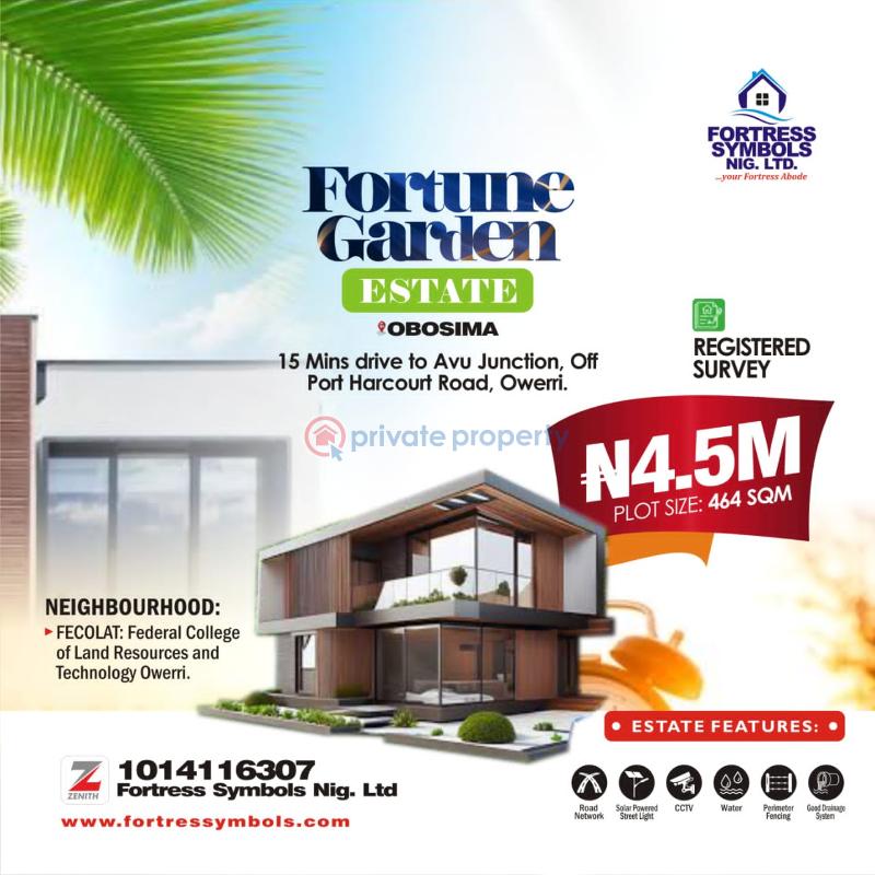 Mixed use Land For Sale Fortune Gardens Estate Obosima Owerri Imo - 2