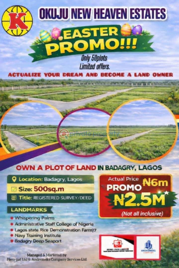Mixed use Land For Sale Badagry Lagos - 1