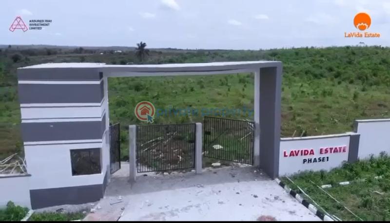 Mixed use Land For Sale Lavida Estate Phase 1 Facing Road Igbodu Epe Lagos - 8