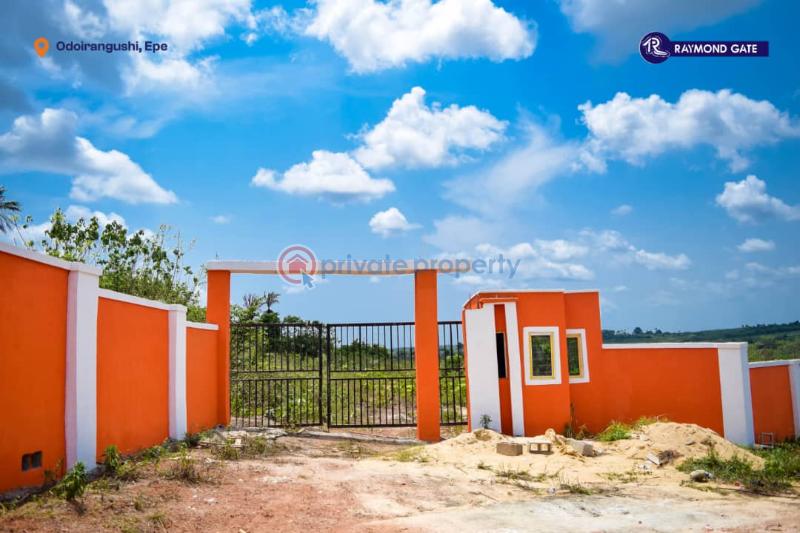 For sale Land Raymond Gate Estate Behind Yabatech Epe Odoiragushi Epe