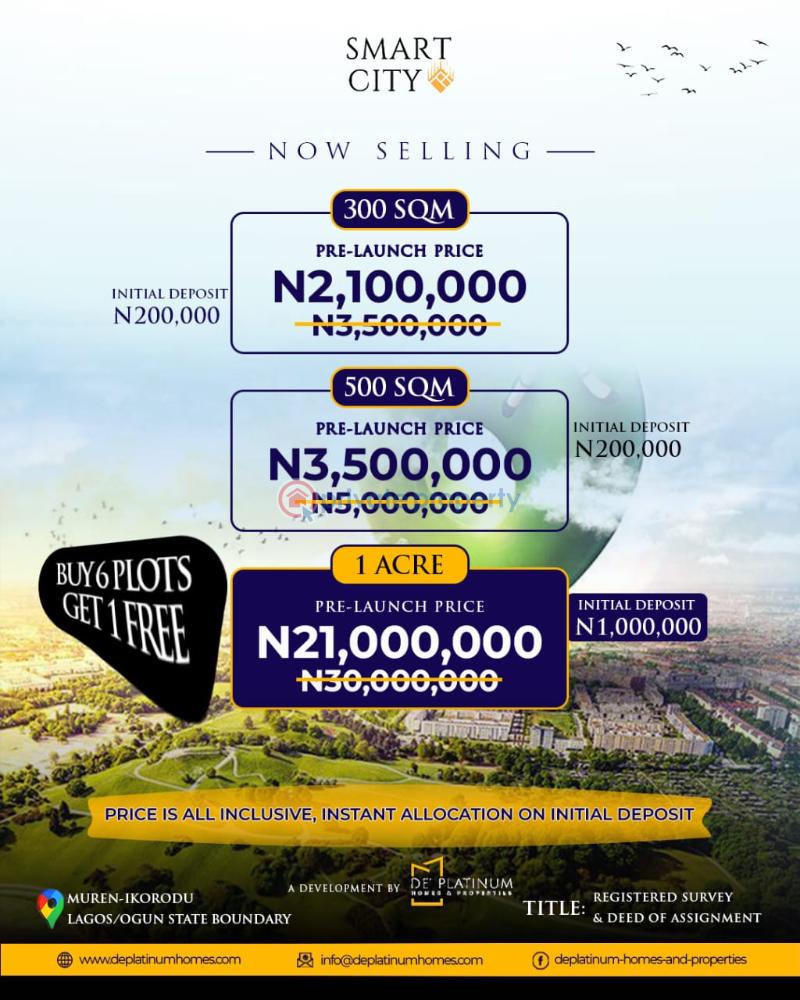 Mixed use Land For Sale Emuren Town Ikorodu Lagos - 1