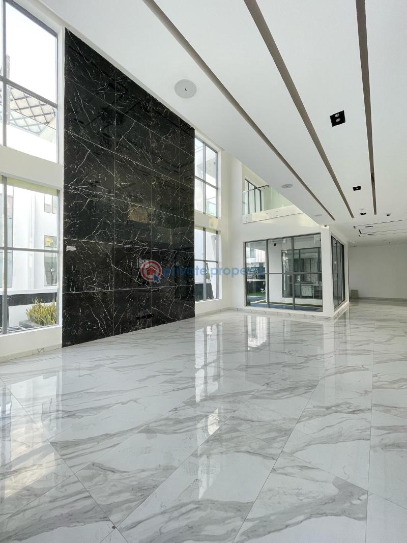 Grande 5 bedroom detached home on two floors - 2 5 bedroom Detached Duplex For Sale Osapa Lekki Lagos - 2