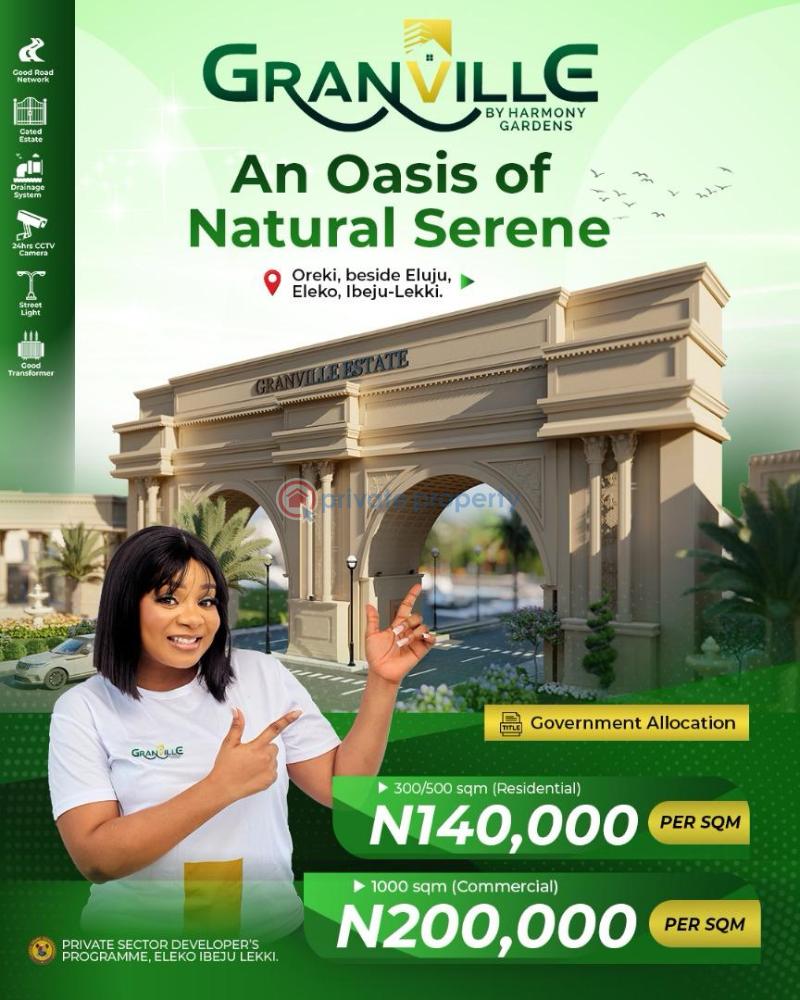 Commercial Land For Sale Oreki Beside Eluju Eleko Ibeju-Lekki Lagos