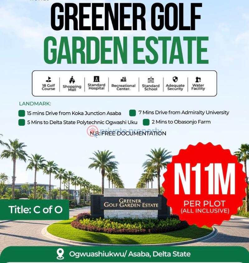 Residential Land For Sale Asaba Warri Expressway Ogwashi Uku Delta State Asaba Delta - 5