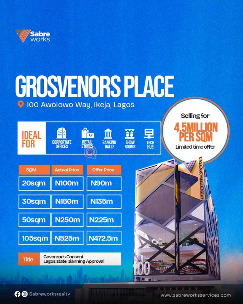 Private Office For Sale Ikeja City Mall Airport Road Ikeja Lagos - 0