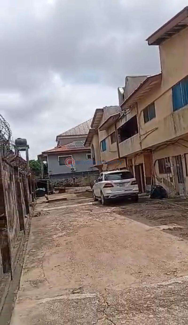 3 bedroom Block Of Flats For Sale Half And Full Plot Available For Sale Ago Palace Isolo Lagos - 1