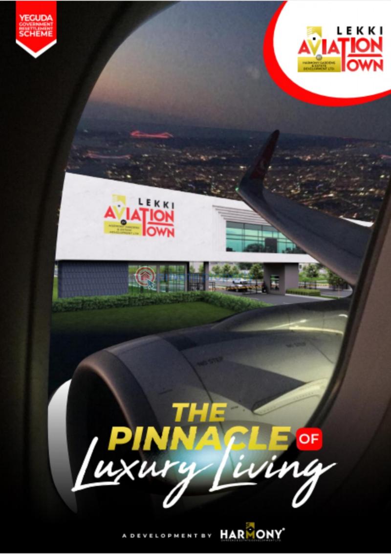 Residential Land For Sale Lekki Aviation Town / Lekki Epe Express Way / Along Lekki Expressway Lagos - 2