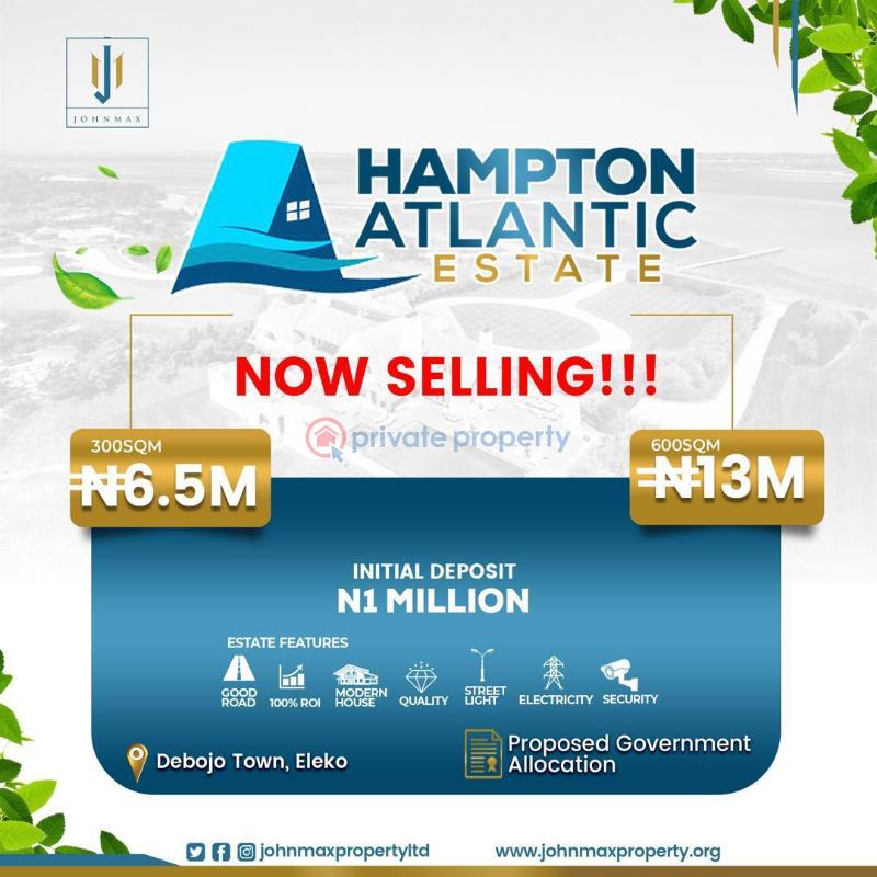 Residential Land For Sale Debojo Town / By Eleko Junction/ Amen Estate Eleko Ibeju-Lekki Lagos - 1