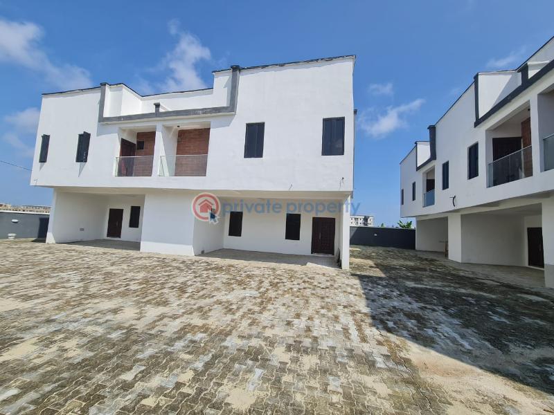 Hamspshire home - 1 4 bedroom Terrace For Sale Atlantic Nominee Estate Abraham Adesanya Ajah Lagos - 1