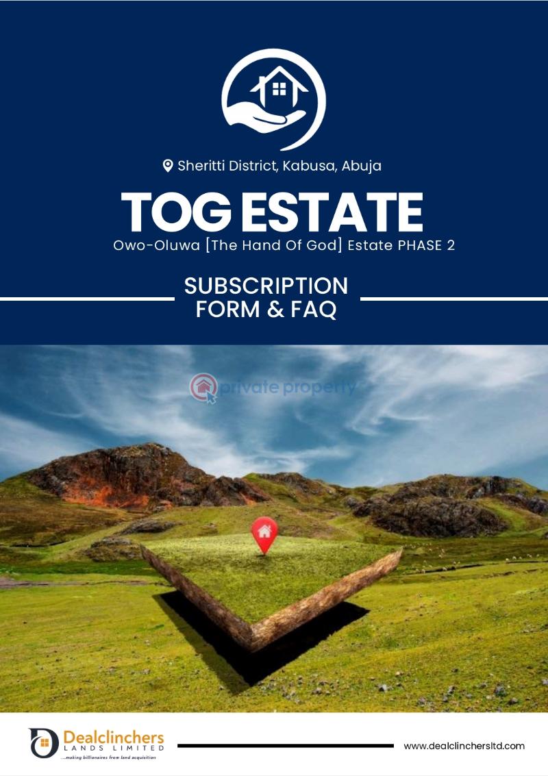 Residential Land For Sale Sheretti District / Kabusa / Central District Kabusa Abuja Phase 3  - 1