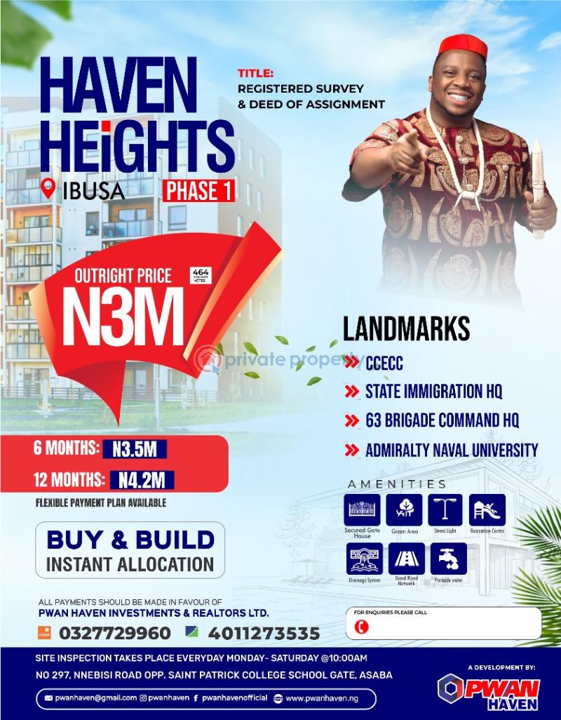 Mixed use Land For Sale Behind Chinese Construction Company Oshimili North Delta