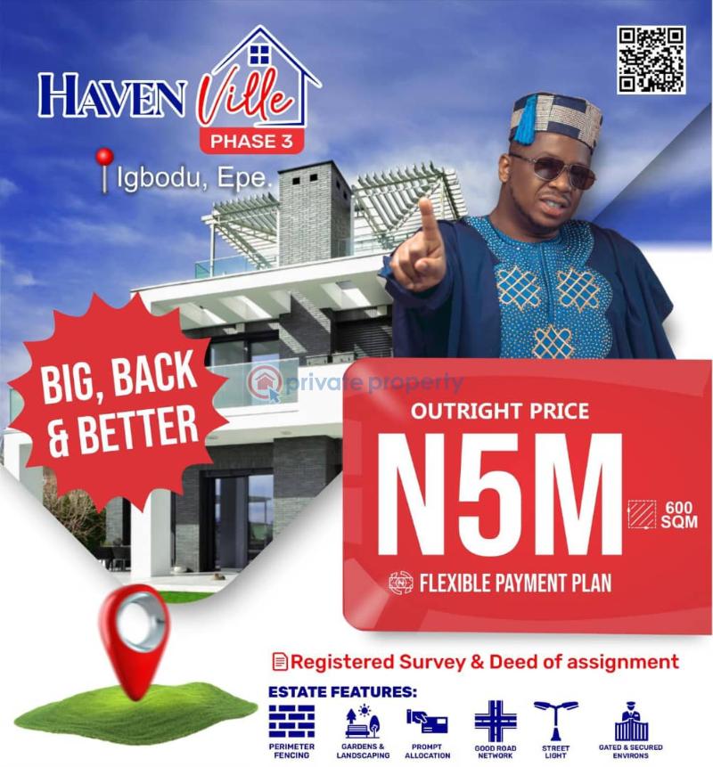 Residential Land For Sale Dangote Refinery, Lancapaign Tropicana, International Airport Epe Lagos