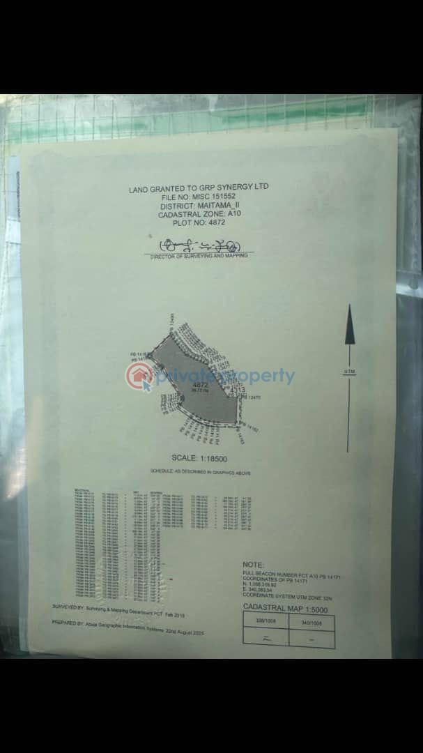 Mixed use Land For Sale Maitama Abuja Phase 1 