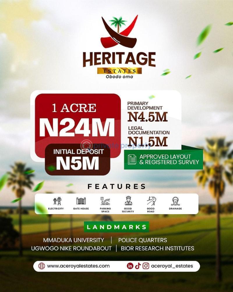 Residential Land For Sale Nike Enugu Area  - 1