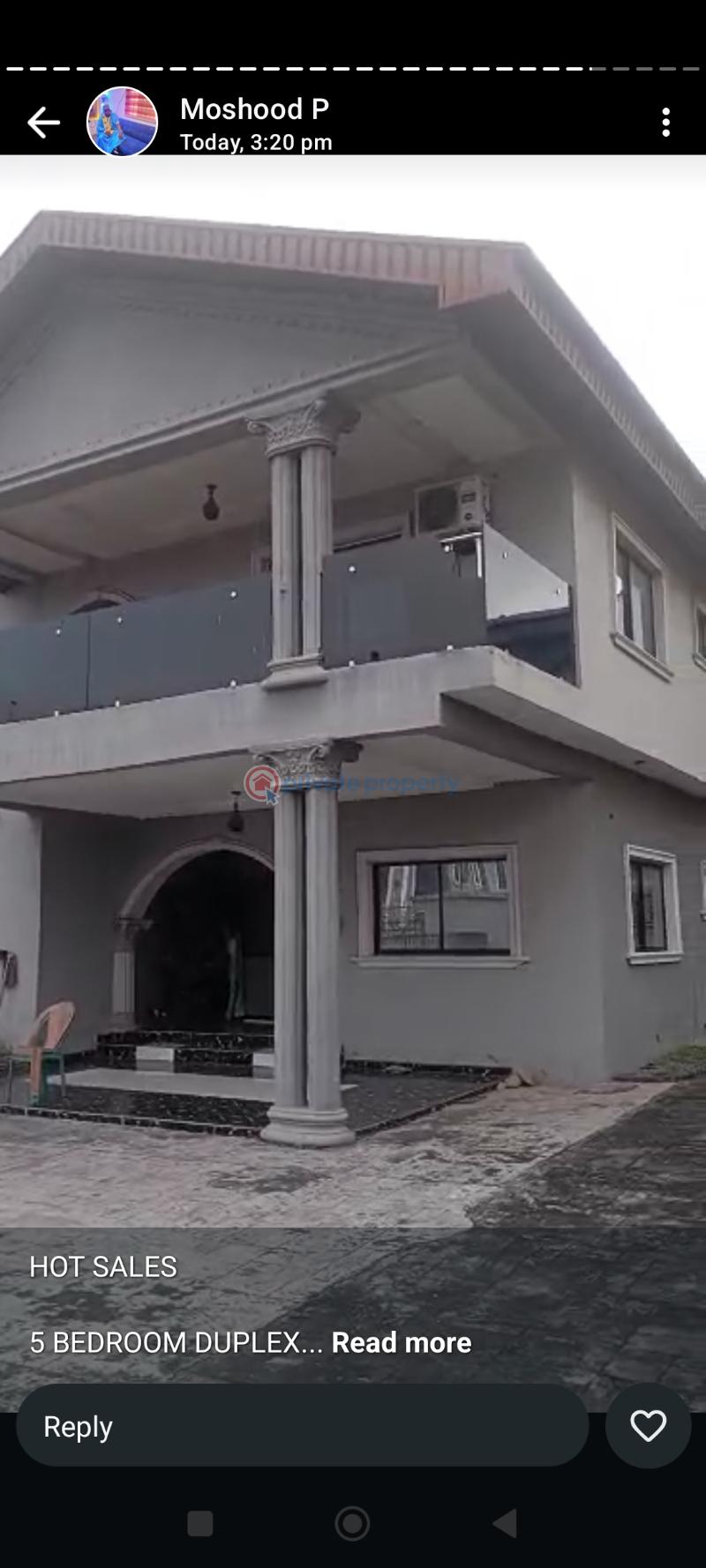 Hit sale - 0 5 bedroom Duplex For Sale Ifako-Ijaiye Lagos - 0